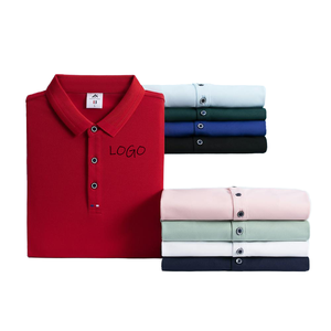 Polo Personalizado Transpirable de Secado Rápido, Polo de Golf de Manga Corta de Poliéster y Algodón Tejido, para Hombre y Mujer, Informal y Cómodo - Product Image 1