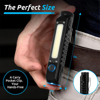Warsun SQ03, vente flash, lampe torche à aimant puissant, outil multifonction, 1000 lumens, lampe torche rechargeable en aluminium pour l'extérieur