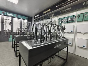 <span class=keywords><strong>Robinet</strong></span> de cuisine FEIDU moderne de luxe à poignée unique, chromé, en acier inoxydable, à montage sur plan, avec extension <span class=keywords><strong>flexible</strong></span> extractible - Product Image 5