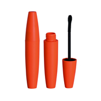 Tube de mascara classique rose olive unique et simple, personnalisable, avec brosse en silicone, flacon vide de 5 ml pour mascara, vente en gros