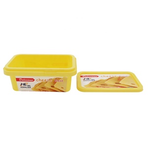 Boîte en plastique IML personnalisée pour tartines de <span class=keywords><strong>margarine</strong></span>, récipient en plastique pour tartines de beurre, contenants jetables écologiques pour <span class=keywords><strong>margarine</strong></span> - Product Image 5