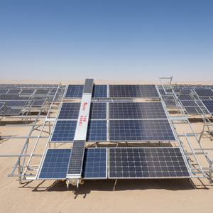 Robot de nettoyage de panneaux solaires multifonction à faible coût et anti-chute, pour panneaux PV, avec mouvement gauche et droite, outil de nettoyage <span class=keywords><strong>solaire</strong></span> - Product Image 1