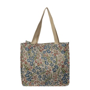 Sac fourre-tout matelassé en toile pour femme 2027 – Collection Automne – Personnalisé, motif littéraire, artistique, floral – Sac à bandoulière style bohème ethnique - Product Image 1