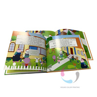 Livre pour enfants relié de haute qualité, personnalisé, écologique, en gros, impression offset, pelliculage couleur, papier fantaisie