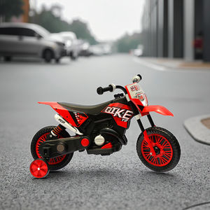 Mini Electric Charging Bike für Kinder für Kinder von <span class=keywords><strong>3</strong></span> bis 5 Jahren mit Lichtern Kunststoff 4-Rad Motorrad Batterie betriebenes Auto - Product Image 4