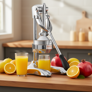 Presse-agrumes manuel Vevor en acier inoxydable, facile à nettoyer, pour jus de citron, d'orange et de grenade - Product Image 2