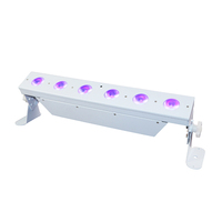 NOUVELLE rondelle de mur led RGBWA UV lumière dj uplight mariage 6 pièces 10W matrice blanc A MENÉ LA lumière d'étape