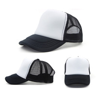 Casquette Trucker Personnalisée avec Logo en Relief pour Hommes et Femmes – Blanche, Rouge, Bleu Royal – Casquette Snapback en Maille Style Streetwear Réglable – Nouveau Modèle – Lot de Casquettes