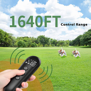 Dispositif d'entraînement pour chien, contrôle anti-aboiement, télécommande étanche, fournitures pour animaux de compagnie, matériau ABS noir VS2 - Product Image 5