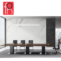 Table de réunion ronde de style moderne exclusive pour réception VIP, fabriquée en Chine