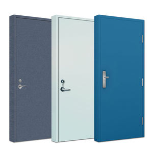 Puerta Metálica Cortafuego para Interiores de Apartamentos, Hoteles y Habitaciones, Resistente al Fuego Durante Una, Dos o Tres Horas, Puerta de Acero Plana Cortafuego de Una Hoja - Product Image 4