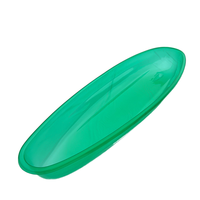 2024 bateau à rames à coque PC transparente pour dériver dans les eaux océaniques nouvelle conception de canoë kayak