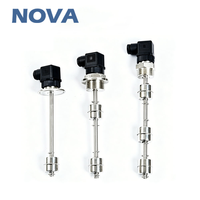 Interruptor de Nivel de Flotador de Acero Inoxidable Industrial NOVA para Tanque de Aceite Lubricante, Sensor de Nivel