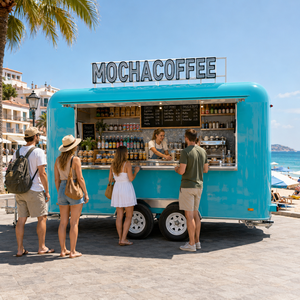 Fully Equipped Food Truck <b>Mobile</b> Food Stall <b>Mobile</b> Plaza <b>Catering</b> Franchise Food <b>Trailer</b> - Product Image 1