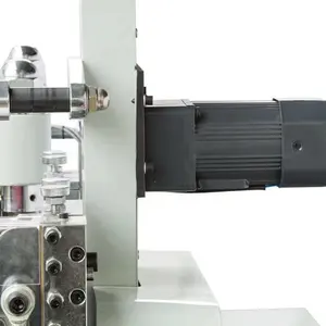 Mesin cetak panas rol cetak timbul label penekan panas foil logam otomatis untuk label
