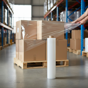 Custom Hand Stretch Film – Durable, High Quality Packaging <b>Wrap</b> for <b>Pallets</b>, Ideal for Wholesale Supply - Product Image 3