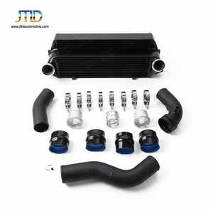 JT-PC05 High Flow EVO2 Intercooler Aluminium Racing Front Mount untuk BMW N20, Kompatibel dengan Mesin N13, N26, dan N55 - Product Image 1