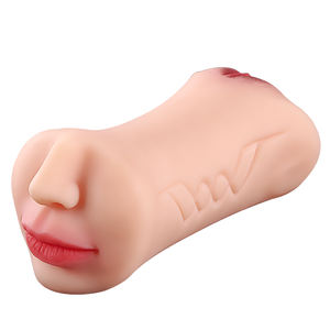 3D Textured Pocket <span class=keywords><strong>Pussy</strong></span> Männliches Sexspielzeug für Männer mit weichem Mund Realistische Vagina und engem Anus, authentische Lebens erfahrung - Product Image 2