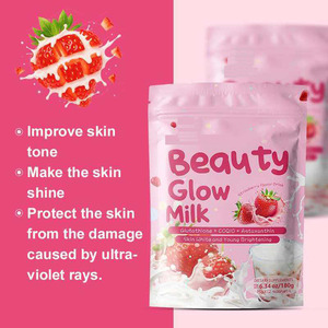 Poudre de Collagène Beauté au Lait, Meilleure Vente, pour Éclaircissement de la Peau, Amincissement, Jus de Fruits, Cheveux et Ongles Sains, Boisson Éclatante - Product Image 2
