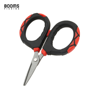 Tijeras de Pesca de Acero Inoxidable Booms, Cortador de Línea Trenzada Portátil con Revestimiento de PTFE, Corta Línea Monofilamento/Fluorocarbono, Modelo XW01 - Product Image 2