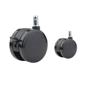 Rueda giratoria de 50 mm con anillo de agarre de PU para silla de oficina moderna de hierro, muebles, dormitorio, sala de estar, hotel, cocina, escuela - Product Image 3