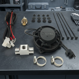 Exed Kit ventola del radiatore automatico universale per il sistema di raffreddamento del motociclo - Product Image 2
