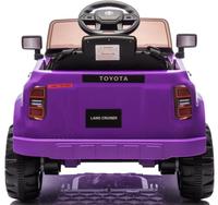 Voiture électrique pour enfants 12V sous licence Toyota LC250 avec télécommande 2.4G, véhicule tout-terrain à batterie pour 3-8 ans