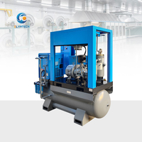 Compresseur d'air silencieux 7,5 kw Type à vis 10hp 400l 1000l Compresseur d'air à vis rotatif à vendre