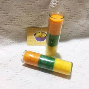 O88 Venta al por mayor Barato Popular Meditación Yoga Colorido Arco Iris 7 días Velas <span class=keywords><strong>de</strong></span> cristal Iglesia <span class=keywords><strong>Siete</strong></span> capas Chakra Velas perfumadas - Product Image 5