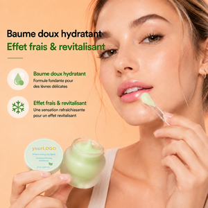 Private Label Custom Formula Natural Lip Care Hydrating Smooth Refreshing Comfort Repairing Dry Cracked Mint Cooling Lip Mask - Product Image 6