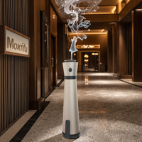 Diffuseur d'huiles essentielles pures pour hôtel de luxe, nébuliseur électrique, commande à distance par application LED, capacité de 1000 ml, diffuseur d'arômes