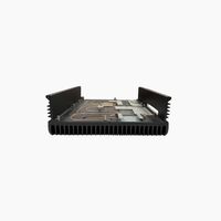 Châssis d'ordinateur industriel IPC en alliage d'aluminium robuste avec revêtement en poudre, modèle personnalisé, anodisation, marquage laser, streaming, Taïwan