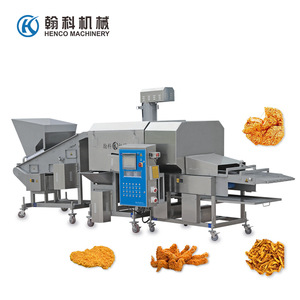 Máquina de Enharinar de Tambor para Carne Fresca, Semiautomática, de Alto Rendimiento, Componentes Centrales PLC, Bajo Precio, Venta Directa de Fábrica, 2 Años de Garantía - Product Image 3