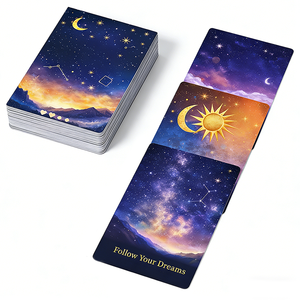 Custom Hot Sale <b>Cards</b> Game Manufacturer Glossy Varnishing Paper Material Printing Board Game Playing Tarot <b>Card</b> Supplier - Product Image 5
