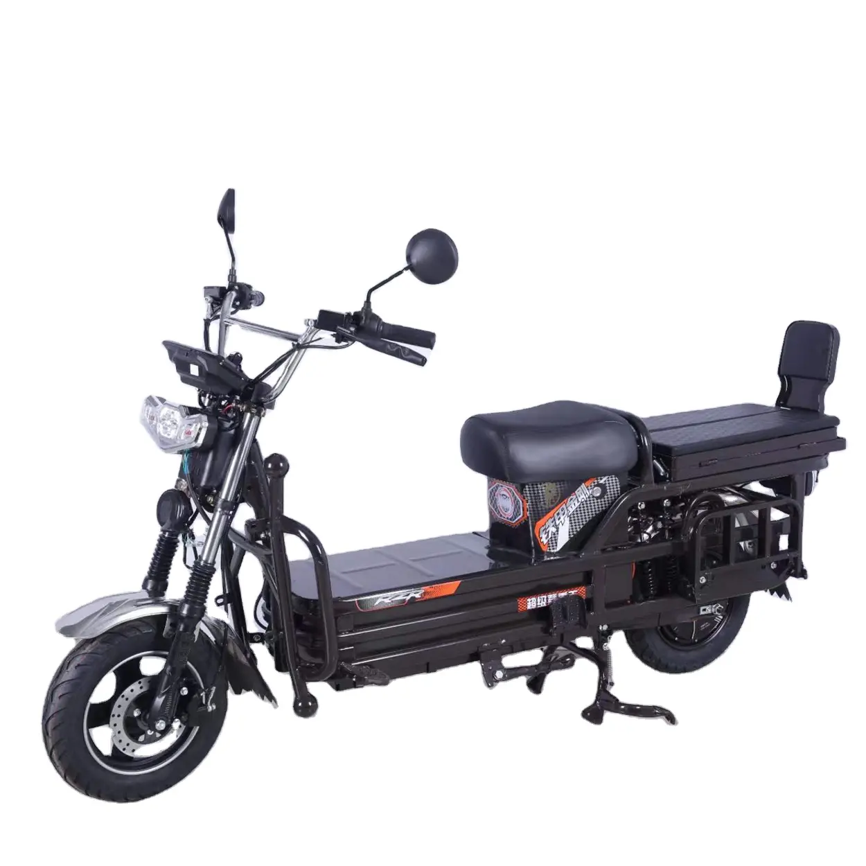 Low price 72v 300kg loader heavy load capacity long rang 2 wheel electric cargo motorcycles