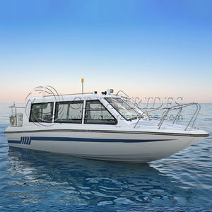 Bateau en fibre de verre de 25 pieds/7.6m à vendre Bateau de pêche pour 12 personnes pour moteur hors-bord Yacht de course en fibre de verre - Product Image 6