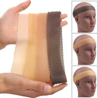 Bandeau antidérapant en caoutchouc de silicone faisant la bande réglable de perruque