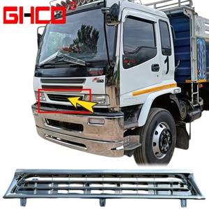 ชุดตะแกรงหม้อน้ำชุบโครเมียมขนาด 125 ซม. สำหรับรถบรรทุกหนัก อะไหล่ตัวถังรถยนต์สำหรับ <span class=keywords><strong>ISUZU</strong></span> <span class=keywords><strong>DECA</strong></span> 320 <span class=keywords><strong>DECA</strong></span> <span class=keywords><strong>270</strong></span> FSR FTR - Product Image 1