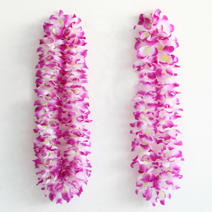 Attività di laurea Seaside travel collana hula spessa 120cm con fiore hawaiano leis - Product Image 5