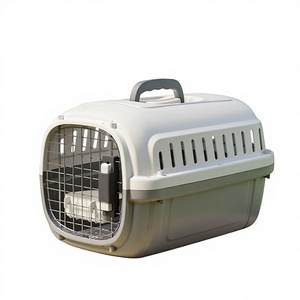 Promotion : Caisse de transport rigide portable en polypropylène léger, motif dessin animé, pour chiens et chats, idéale pour les voyages en avion - <span class=keywords><strong>Vente</strong></span> en gros - Product Image 1