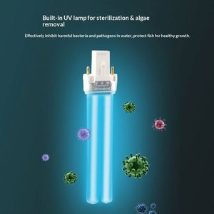 <b>Fish</b> Tank External <b>Filter</b> Bucket EW Series Plastic Aquarium 5L Large Capacity <b>Fish</b> Separator UV Air <b>Pump</b> - Product Image 4