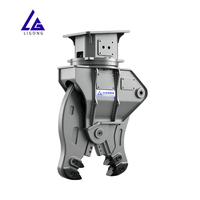 Concasseur hydraulique pour béton certifié ISO 9001, excavateur sous certification CE, force de concassage élevée, robuste et durable