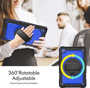 Fundas Resistentes para Tablet <span class=keywords><strong>Samsung</strong></span> <span class=keywords><strong>Galaxy</strong></span> <span class=keywords><strong>Tab</strong></span> <span class=keywords><strong>A7</strong></span> Lite 8.7'' 2021 T220 T225, Protector de Pantalla PET, Antigolpes, con Correa para el Hombro - Product Image 4