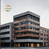 Panneaux composites en aluminium Série Marron Mat Alucobond pour revêtement mural, décoration extérieure, plafonds, façades, bâtiments