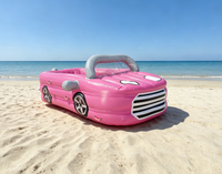 Voiture gonflable de luxe pour sports nautiques, flotteur géant tractable pour la location et les parcs aquatiques