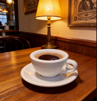 Tasse à expresso italienne de 50 ml en gros |   Tasse semi-coupelle pour poignée à double bec de 58 mm |   Tasse à café en céramique pour machines à capsules et à expresso