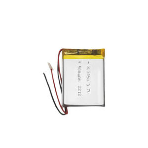 303450锂聚合物电池<span class=keywords><strong>3</strong></span>.7V 500毫安时LP303450锂锂聚合物电池Akku - Product Image 4