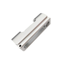 Boîtier en aluminium extrudé sur mesure, haute précision, sablé, avec rainure pour dispositif de capteur