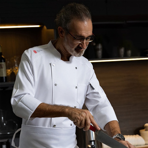 Uniforme de Chef Pas Cher Résistant aux Hautes Températures et Anti-Salissures pour Hôtels, Restaurants et Bars - Product Image 1