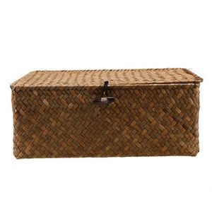Panier <span class=keywords><strong>en</strong></span> <span class=keywords><strong>osier</strong></span> décoratif mural, <span class=keywords><strong>chariot</strong></span> <span class=keywords><strong>à</strong></span> linge industriel sur roulettes, paniers <span class=keywords><strong>en</strong></span> feuilles de bananier, boîtes <span class=keywords><strong>à</strong></span> tabac <span class=keywords><strong>en</strong></span> <span class=keywords><strong>bois</strong></span> avec couvercles, lot de 3 pièces rondes - Product Image 2